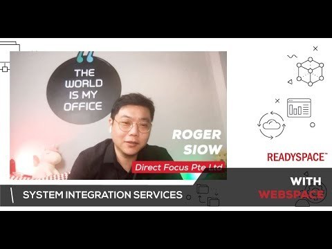 Roger provide complete his System Integration services with ReadySpace